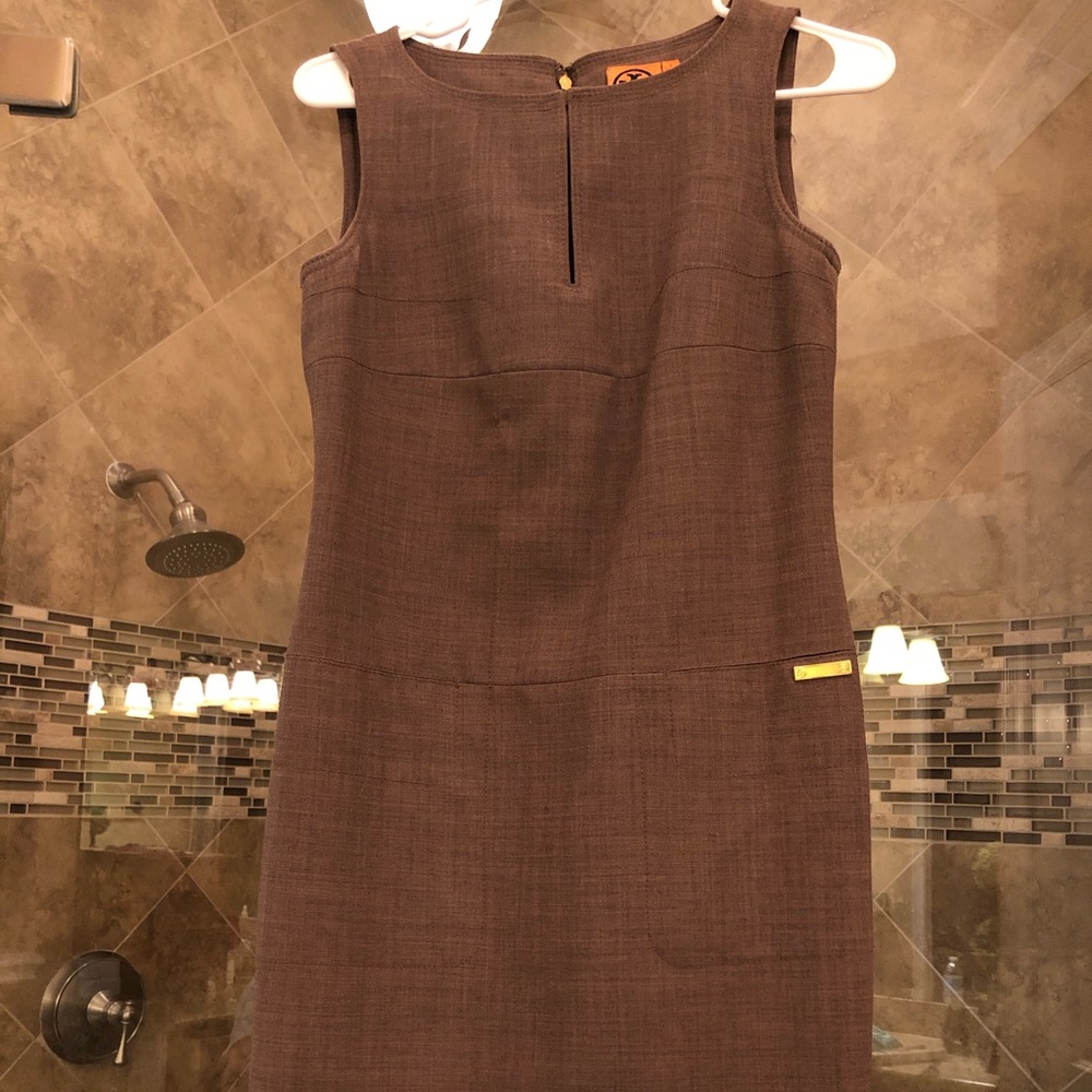 2 Tory Burch Keyhole Sleeveless Jumpers